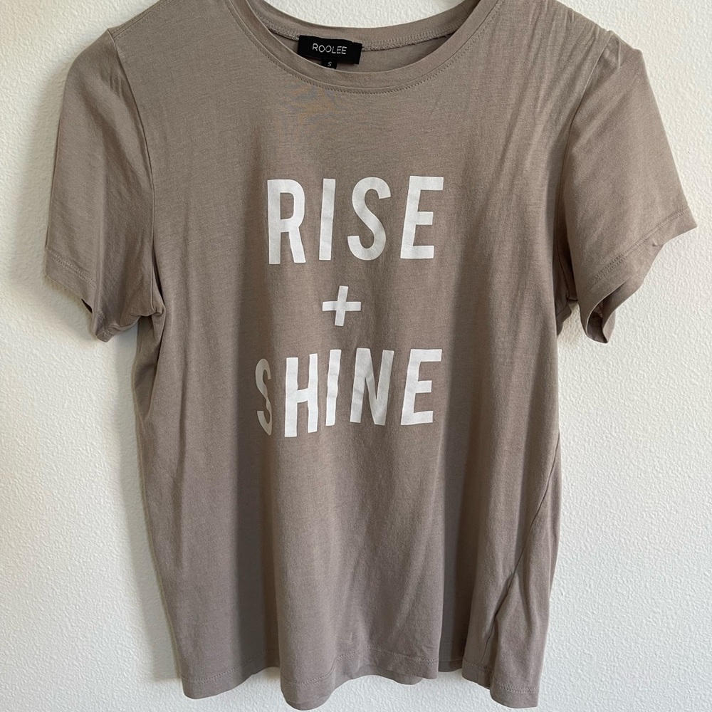 Roolee Rise + Shine T-shirt